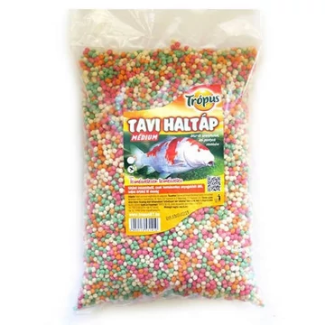 Trópus Tavi aranyhaltáp médium 5l/zacskó
