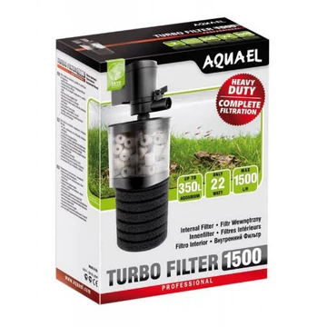 AquaEl Turbo Filter 1500 - Akváriumi kettős szűrő készülék