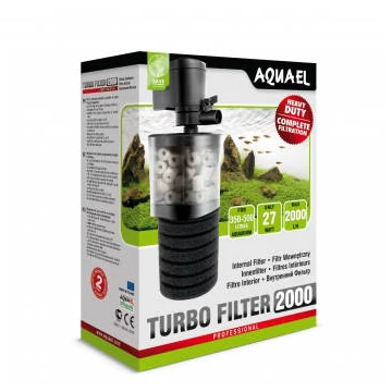 AquaEl Turbo Filter 2000 - Akváriumi kettős szűrő készülék