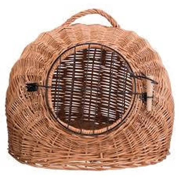 Trixie Wicker Cave with Bars - bújó/szállítóbox (fonott) macskák részére (Ø50cm)