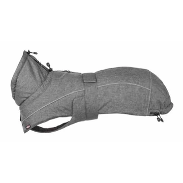 KT:Trixie Prime Dog Winter Coat - kabát (szürke) kutyák részére (S) 33cm - (kifutó termék)