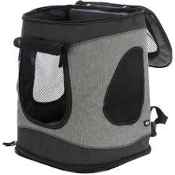Trixie Timon Backpack - szállító hátizsák (fekete/szürke) 34x44x30cm max:12kg