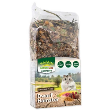 NatureLand Complete - Teljesértékű eleség aranyhörcsögök részére (300g)
