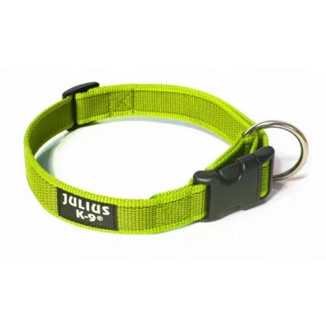 Julius K-9 Color&Gray nyakörv (20mm/27-42cm) neon-szürke