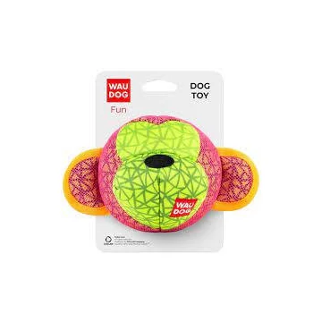 WAUDOG Fun Moonkey Toy - játék (majom / pink) kutyák részére (16x10cm)