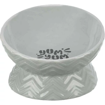 Trixie Ceramic Bowl - kerámia tál (szürke) macskák részére (0,35l /Ø17cm)