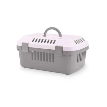 SAVIC Discovery compact szállítóbox fehér-szürke, 48,5x33x23,5 cm