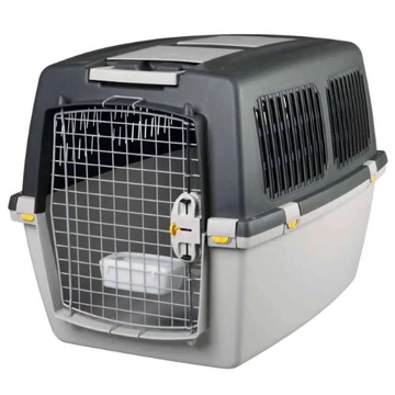 Trixie Gulliver Transport Box - szállítóbox (szürke) IATA (64x64x92cm) max:38kg-ig