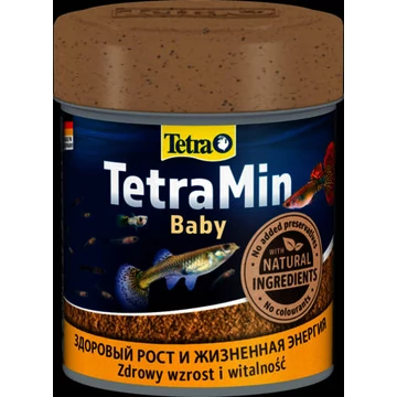 Tetra Min Baby - Táplálék ivadék díszhalak számára (66ml)