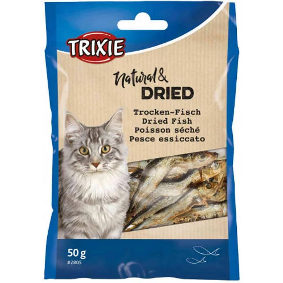 Trixie Dried Fisf - jutalomfalat (szárított hal) macskák részére (50g)