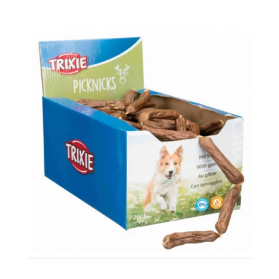 Trixie PREMIO Picknicks - jutalomfalat (vadhús) kolbász (8cm) 8g/200db- (csak gyűjtőre/200db)