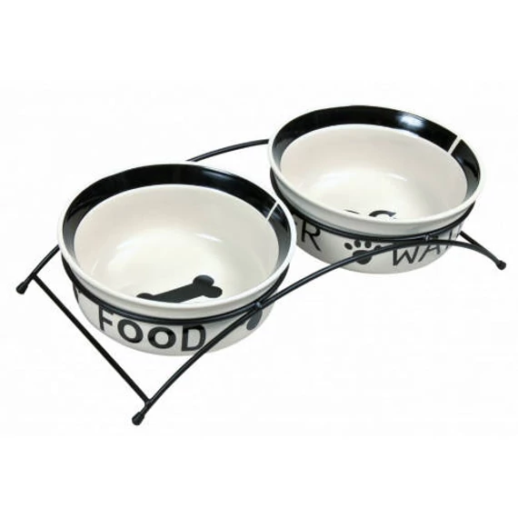 trixie 24642 Eat on Feet tálkészlet 1,6l, 20cm, f-f