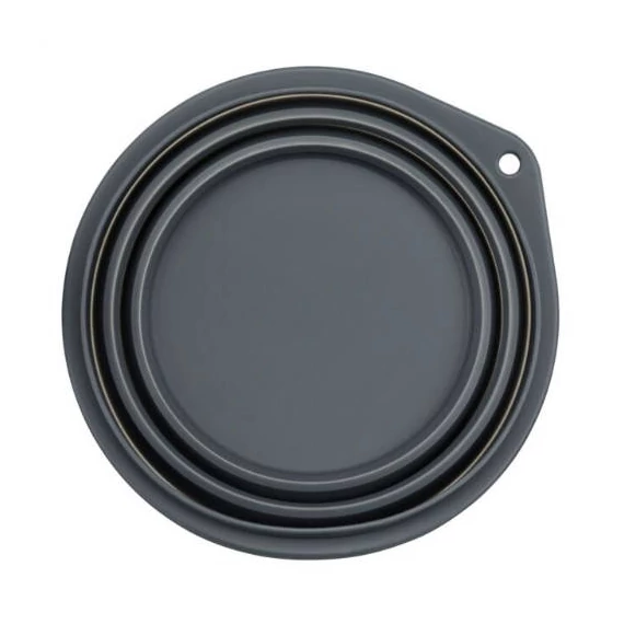 Trixie Travel Bowl - összecsukható, utazó tál (szilikon) kutyák részére (1l/Ø18cm)