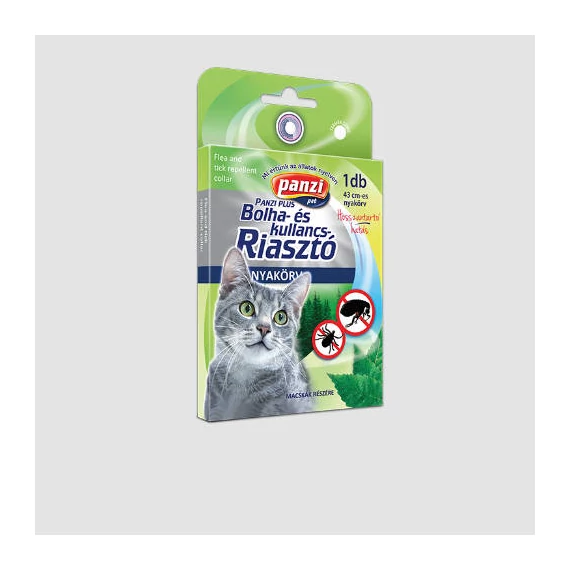 Panzi Bolha- és Kullancs riasztó nyakörv macska (43cm)