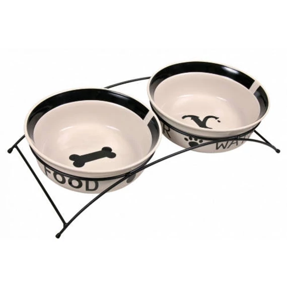 trixie 24643 Eat on Feet tálkészlet 2,6l, 25cm, f-f