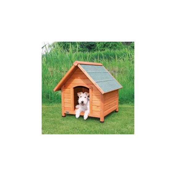KT25. Trixie Cottage Dog Kennel - kutyaház (barna) sátortetős (M-L) 83x87x101cm