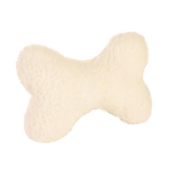 Trixie Fur Bone Toy - bárányszőr jellegű játék (csont) kutyák részére (20cm)