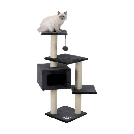 Trixie Palamos Scratching Post - macskabútor (antracit szürke) 109cm