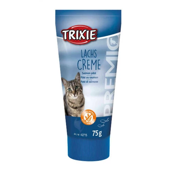 Trixie Premio Lachs Creme - jutalomfalat krém (lazac) macskák részére (75g)