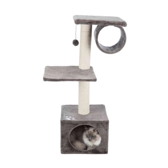 Trixie San Fernando Scratching Post - macskabútor (szürke) 106cm