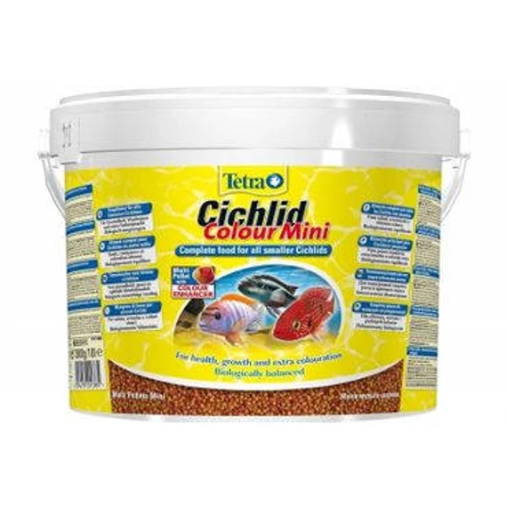 Tetra Cichlid Color Mini  - díszhaltáp minden kisebb sügér számára (10l)(KIZÁRÓLAG RENDELÉSRE!)