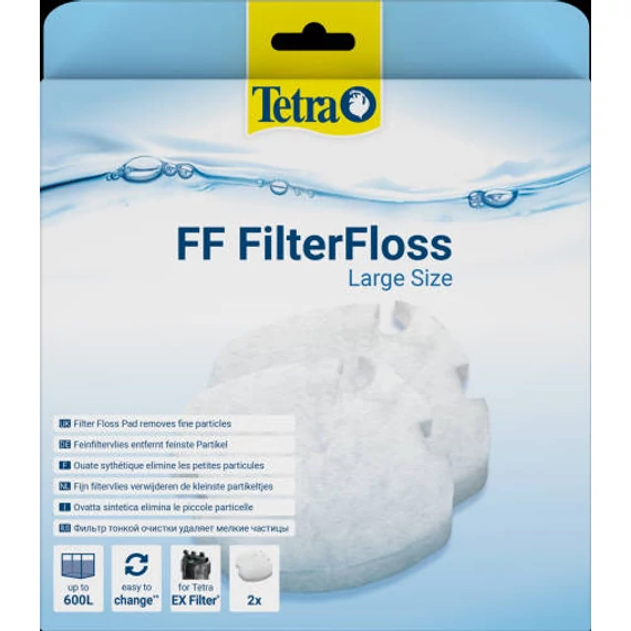 Tetra FF FilterFloss Large - finomszűrő (gyapjú) Tetra EX külső szűrőkhöz (2db)
