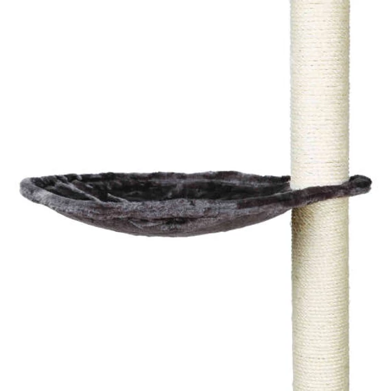 KT25.Trixie Hammock for Scratching Posts - Függőágy kaparó oszlopra (platinum szürke) macskák részére (Ø40cm)