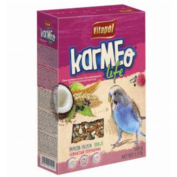 Vitapol Karma (gyümölcs) kiegészítő eleség hullámos papagájok részére (500g)