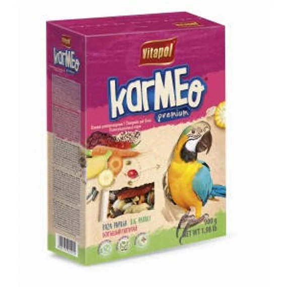 Vitapol Karma Complett - Teljesértékű eledel nagypapagájok részére (900g)