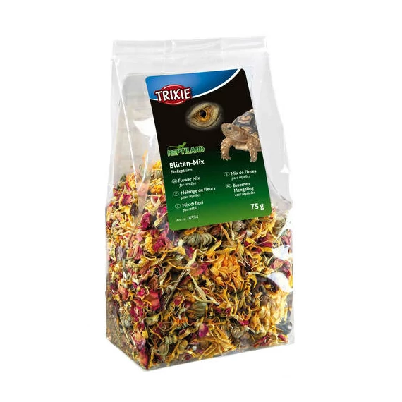 Trixie Flower Mix - kiegészítő eleség (virág keverék) növényevő és mindenevő hüllők részére (75g)