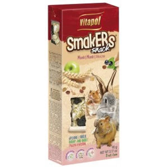 Vitapol Smakers rúd (müzli) - prémium duplarúd - rágcsálók és nyulak részére (90g)