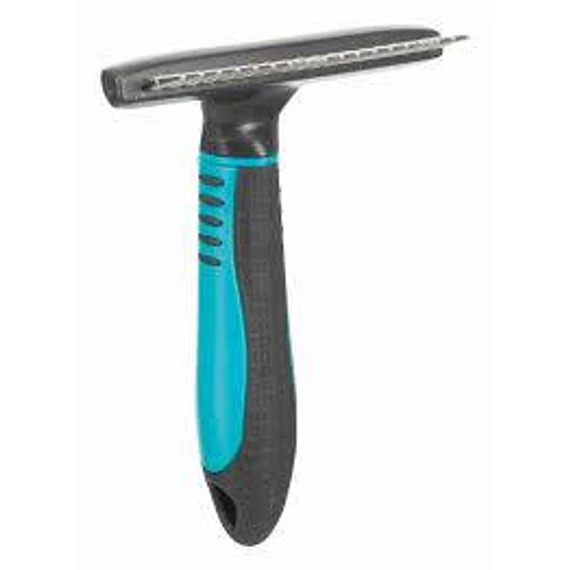 Trixie Long Hair Groomer - lókefe (türkizkék,fekete) kutyák részére (10x15cm)