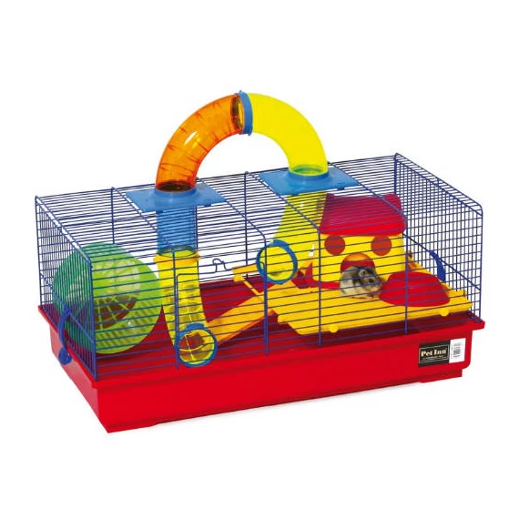 Petinn ASTRO 2 fun Hamster Cage - ketrec (felszerelt) hörcsögök részére (57x30x39cm)