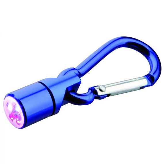 Trixie flasher for dogs whit carabiner - villogó karabínerrel (több féle színben) Ø1cm