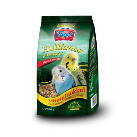 Vogel Prémium - Teljesértékű eleség hullámos papagájok részére (1kg)