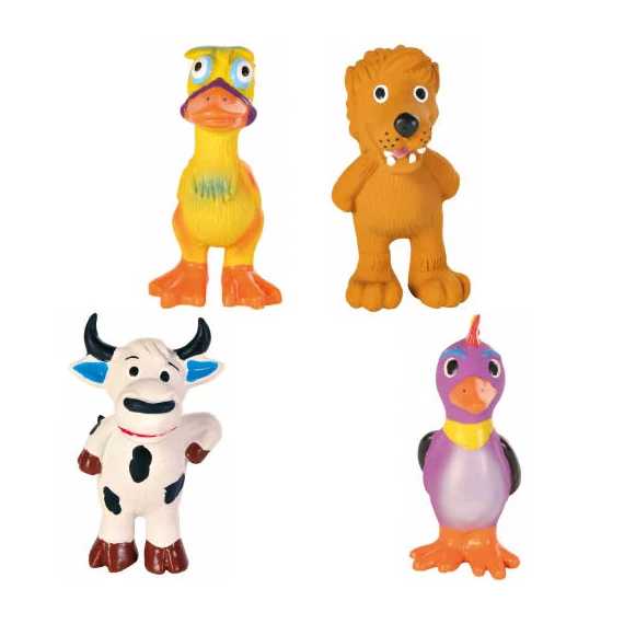 Trixie Animals - latex játék (több féle figura) kutyák részére (11cm)