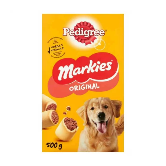 Pedigree Markies Original - jutalomfalat (töltött keksz) kutyák részére (500g)