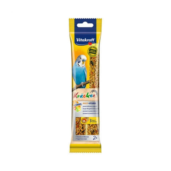 Vitakraft Racker - dupla rúd (multi-vitamin) hullámos papagájok részére (60g)