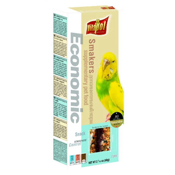 Vitapol Economic Smakers - duplarúd -hullámos papagájok részére (60g)