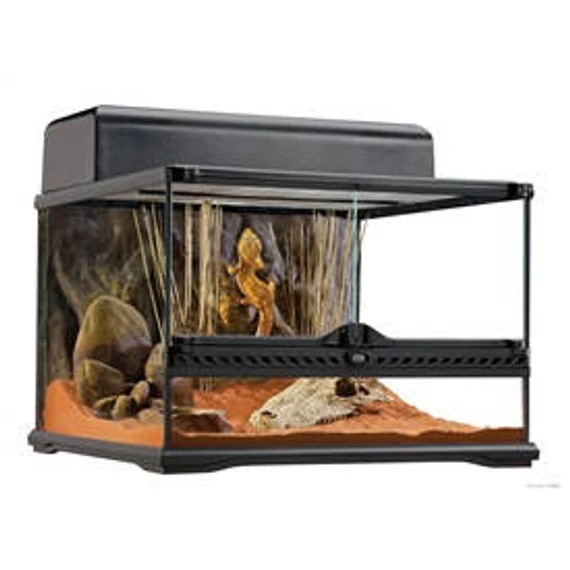 Exo-Terra Natural Advancer Terrarium - Dekoratív kivitelű,speciális üvegterrárium (45x45x30cm)