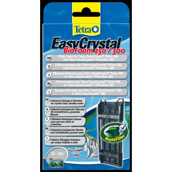 Tetra EasyCrystal Filter BioFoam 250/300 - szűrőszivacs (EasyCrystal Filter 250 és 300- hoz)