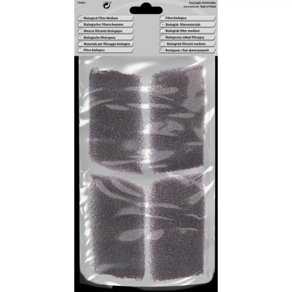 Tetra Bio Filter BF 400/600 - biológiai szűrőszivacs (belső szűrőkhöz) 4db