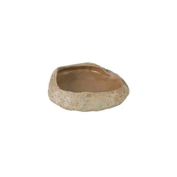 Trixie Reptile Bowl Steppe Rock Mini - Terráriumi itató és/vagy víz-gél tartó tál (6x4,5x1,5cm)