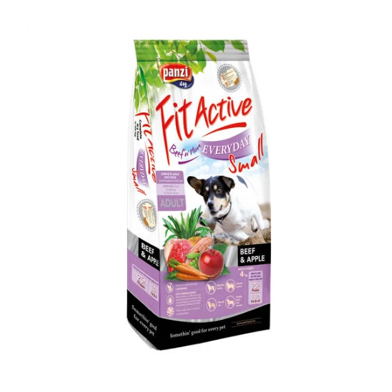 FitActive Everyday Small Adult (marha,alma) száraztáp - Kistestű felnőtt kutyák részére (4kg)