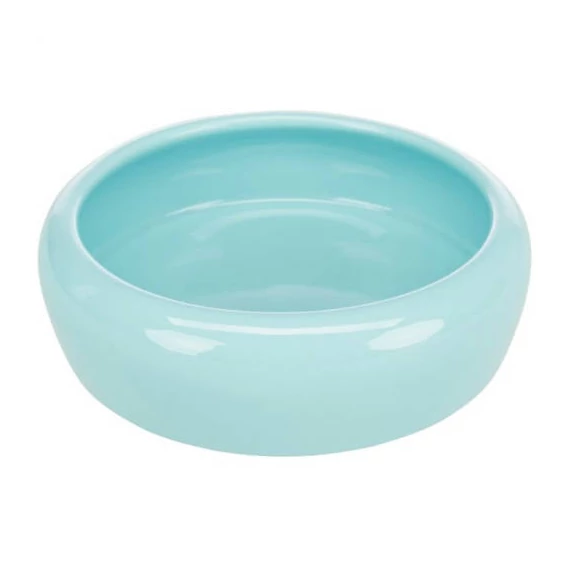 Trixie Ceramic Bowl - kerámia tál (fehér, kék)macskák részére (0,4l /Ø13cm)