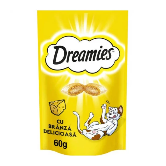 Dreamies Töltött falatkák - sajtos (60g)