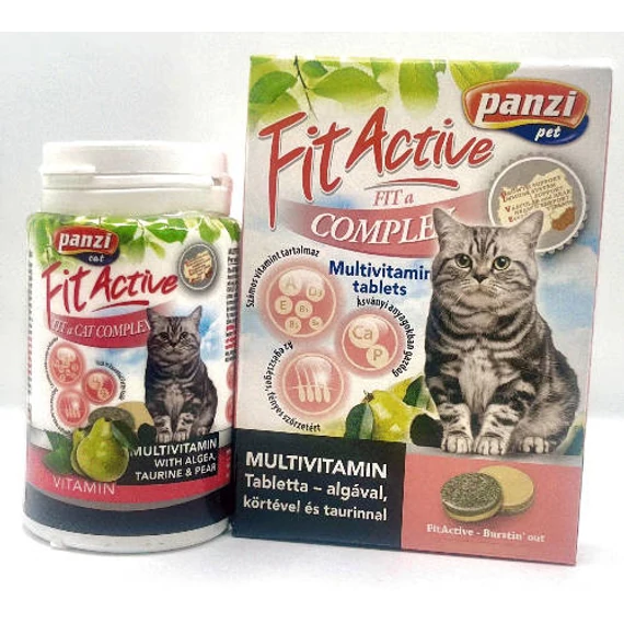 Panzi FitActive vitamin FIT-a-CAT Complex vitamin macskáknak 60db