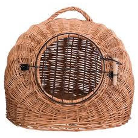 Trixie Wicker Cave with Bars - bújó/szállítóbox (fonott) macskák részére (Ø50cm)