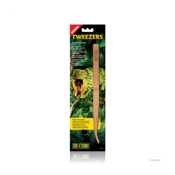 Hagen Exo Terra Tweezers - bambusz csipesz és etetőeszköz - 30 cm