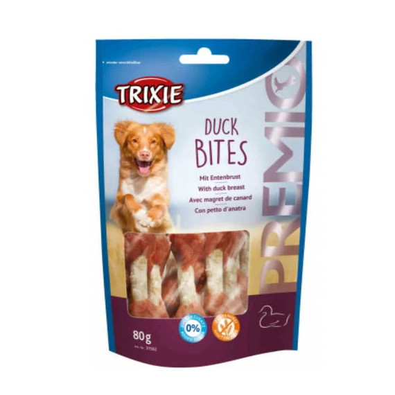 Trixie Premio Duck Bites - jutalomfalat (kacsa) kutyák részére (80g)